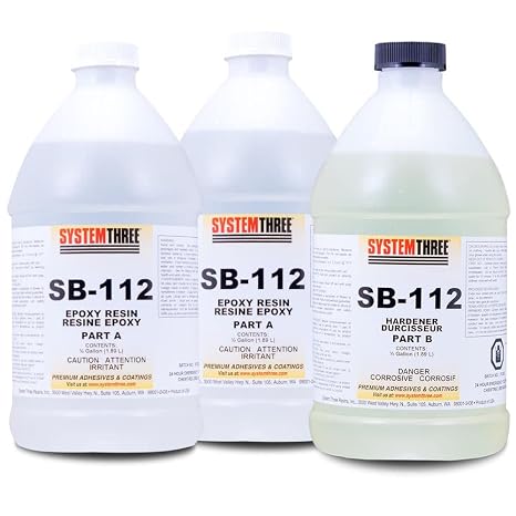System Three SB-112 Laminating Epoxy, 1.5 Gallon Kit