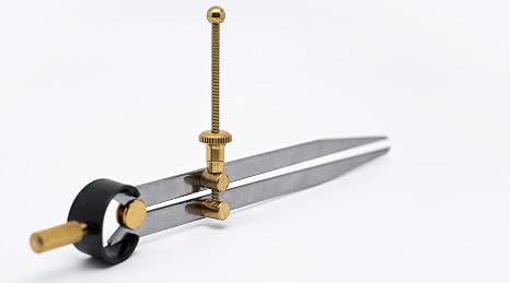 Spring Divider Caliper Rapid Adjust Compass-Flat Leg (6"/150mm)