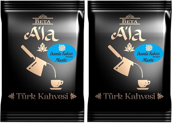 Beta A'La Damla Sakızlı Türk Kahvesi Metalize Poşet 100 Gr (2 paketi)