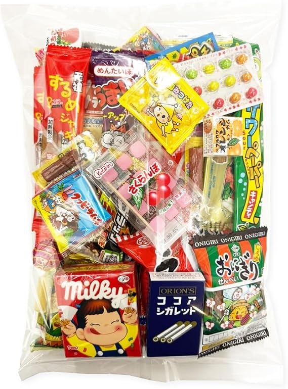 Japanese Snacks Assorted, 40 Piece Set, Big Share Pack, Present, Gift, Candy