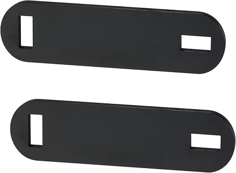 17106 Gas Shut-Off Wrench/Main Gas Shut Off Tool for Quickly Shut Off Gas in an Emergency(BLACK 2 Pcs)