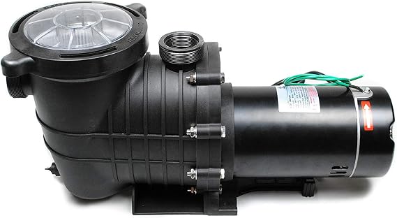 TRUPOW 2.0HP 110GPM Swimming Pool Pump 110V Garden InGround and Above Ground Pool Water Pump with Strainer Filter Basket