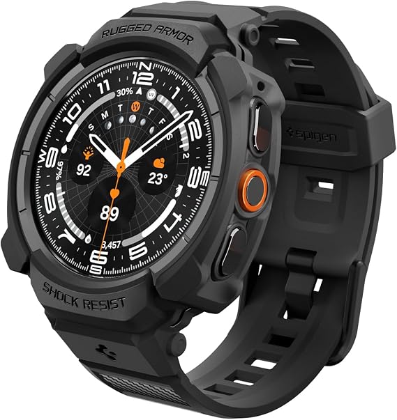 Spigen for Samsung Galaxy Watch Ultra 2 Band with Case (2026)