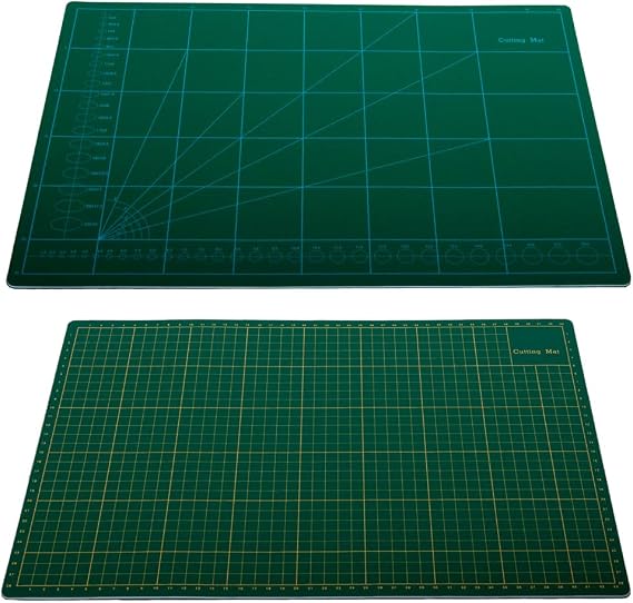 Greenie Self Healing Double Sided Cutting Mat w/Printed Grid Lines, A1-23 5/8" x 35 3/8"
