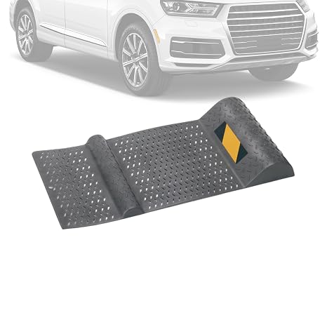 Car Stopper for Garage Parking Car Parking Stopper | Anti-slip Tire Positioning Block for Motorcycle Golf Cart Trailer Freight Driver Auto Truck Shed Driveway