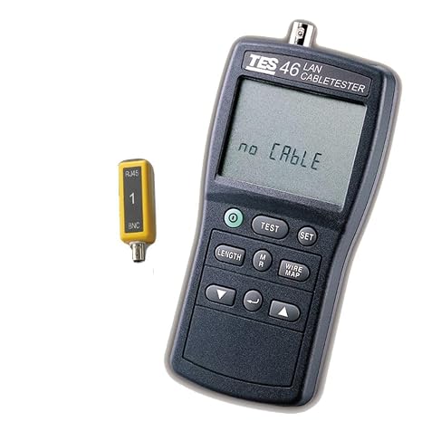 TES 46 CAT-5 LAN Cable Tester