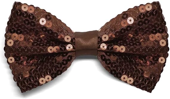 tiemart Sequin Bow Tie