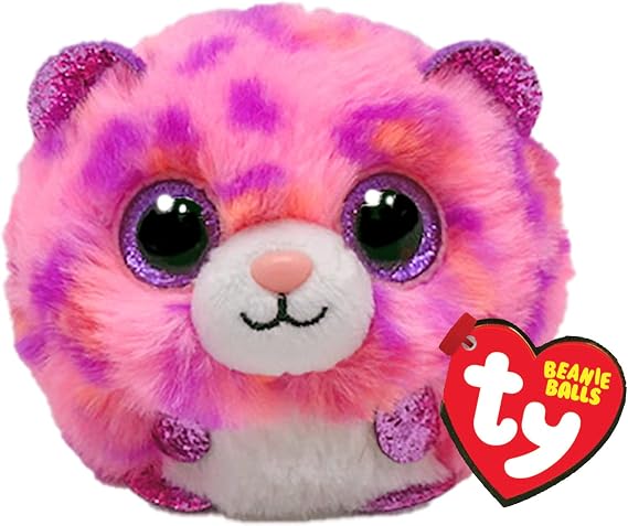 TY Leopard Leopard Pi?nk ball