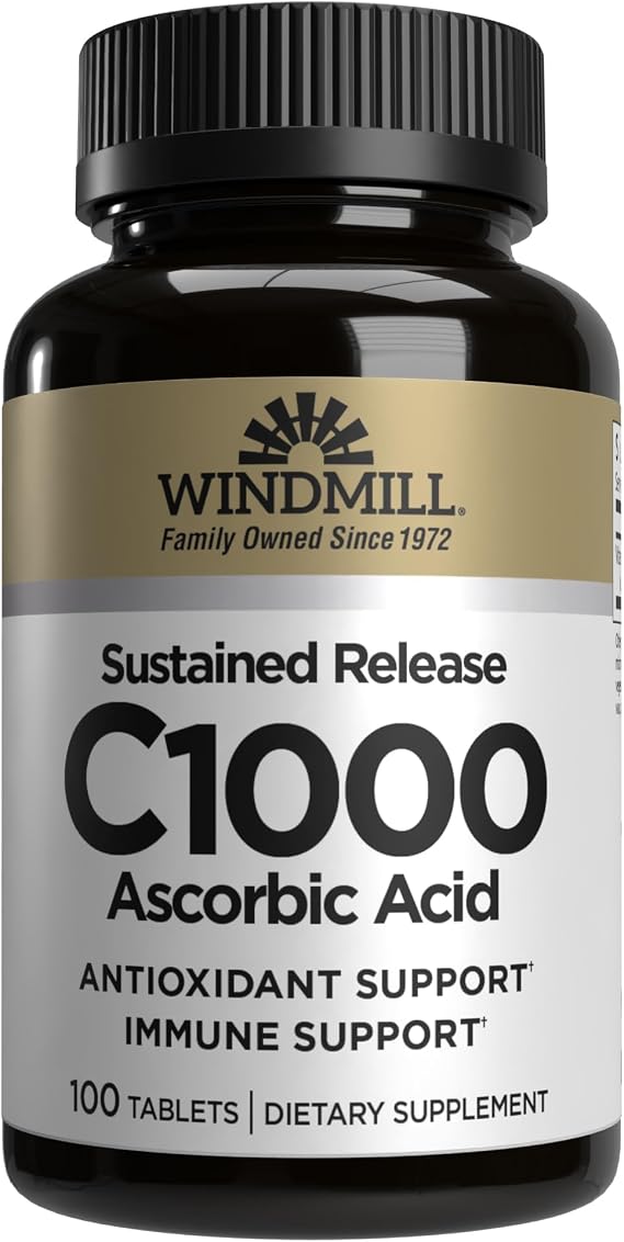 Windmill Vitamin C-1000 Tablets Sustained Release 100 Tablets