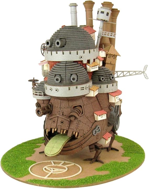 Sankei MK07-21 Nicheuto Kit Studio Ghibli Series, Howl's Moving Castle, Howl's Castle, Non-Scale, Papercraft