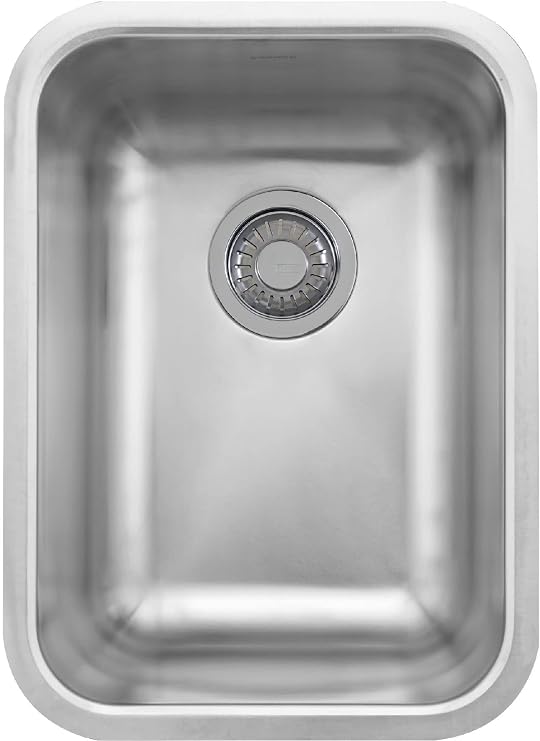 Franke GDX11012 Grande 17-Inch x 12-Inch Single Bowl Undermount Kitchen Sink