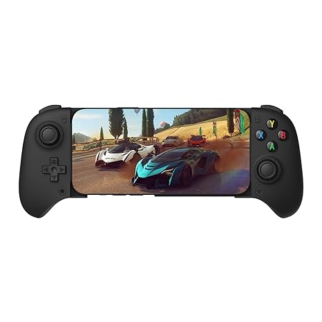 8Bitdo Ultimate Mobile Gaming Controller for Android devices Bluetooth Mobile Game Controller with Hall Effect Joysticks and Hall Triggers (Black)