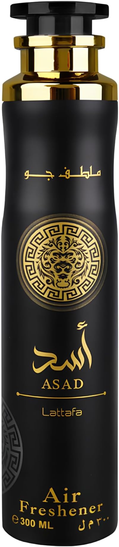 Lattafa Asad - Spicy, Fruity, Woody, Amber air Freshner, 10.1 Ounce/300ml