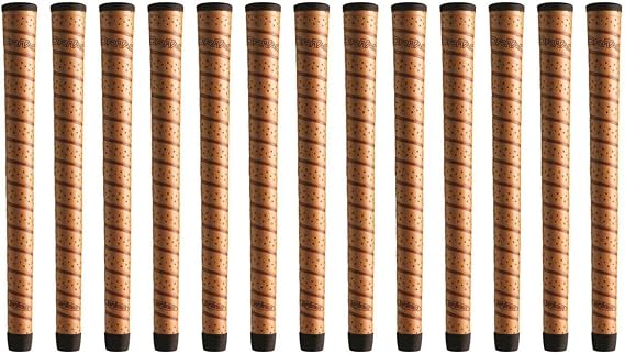 13 Piece Winn 5DTWR-CP Dri-Tac Wrap Standard Golf Grip Bundle Contoured Classic Design for Ultimate Comfort and Control