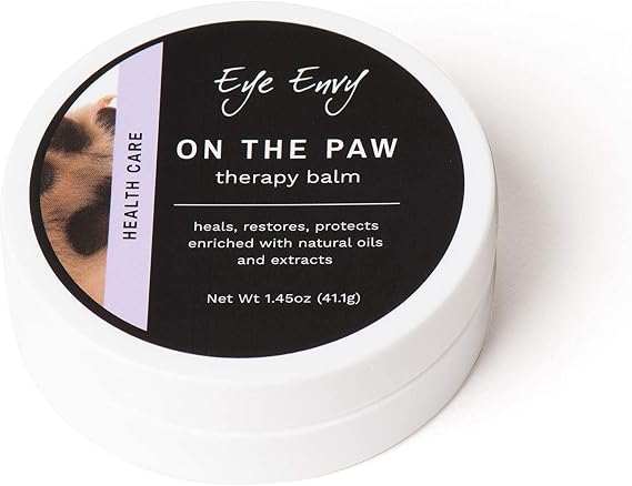 Eye Envy On The Paw Therapy Balm - Natural Dog Products, Nourish and Heal Cracked Paws, Protect Against Heat, Salt, Snow, 1.45oz