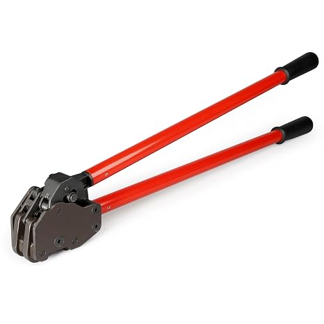 IDL Packaging Teknika MUL-430 Heavy Duty Dual-Action Sealer for Steel Strapping, 1-1/4" Strap Width