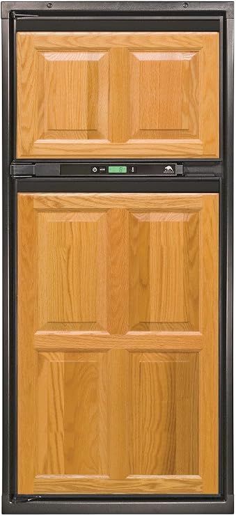 Norcold NXA641IMR 6 cu. ft. 2 Door Refrigerator (Enhanced 2-Way AC/LP, Right Hand Door with LED Clear Bin Ice Maker)