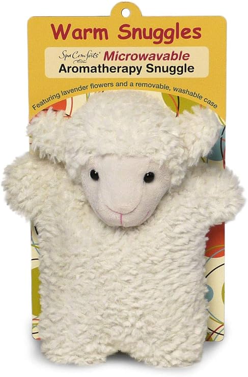 Dreamtime Spa Comforts Snuggles, Lamb, White
