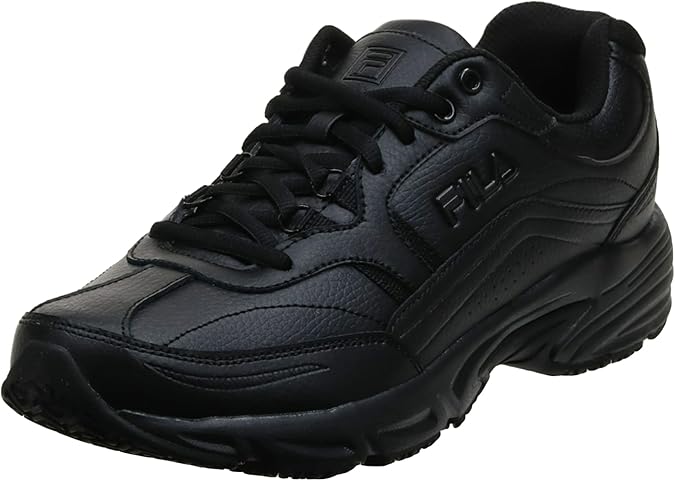 Fila Women's Memory Workshift Cross-Training Shoe,Black/Black/Black,7 M US