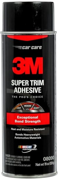3M 08090 Super Yellow Trim Adhesive, 19oz 2 Pack (2)