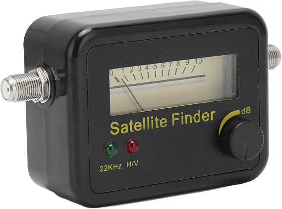 Tele Antenna Strength Meter Digital Finder with LCD Display for Adjusting Satellite Dish and TV Antenna Signal Detection