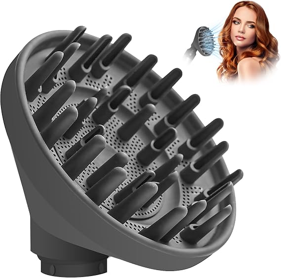 Diffuser Nozzle for Dyson Airwrap, Upgraded Diffuser Attachment for Dyson Airwrap, Converting for Dyson Airwrap Styler to Hair Dryer Diffuser Attachment