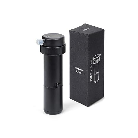 Greeshow Internal Filter Element, Water Filter Replacement, Filter Replacement Element for GS-2811 Automatic Electric Water Filter, Easy to Replace, Black