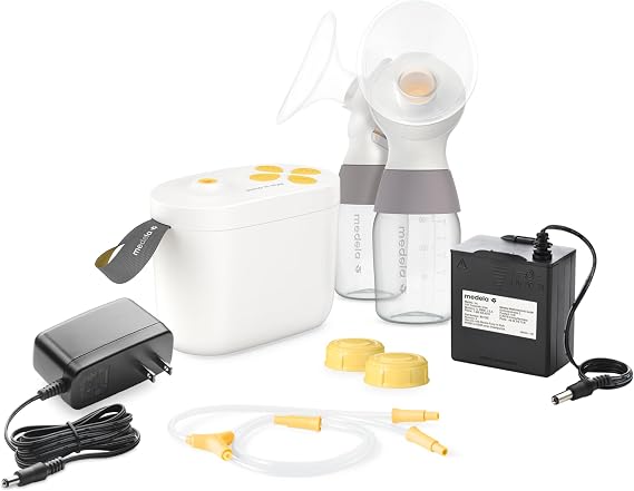 Medela Pump in Style Breast Pump Starter Kit | Classic Pump | Double Electric Breast Pump with Bottles (1st Gen)