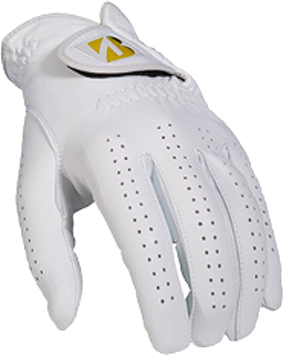 Bridgestone Golf Men's Tour Premium Glove, White, Left Hand, Medium/Large