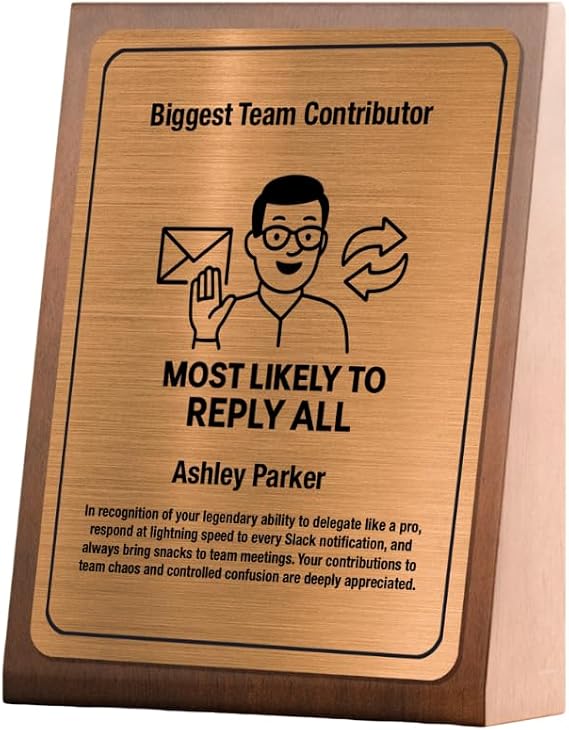 Shanik Personalized Acrylic Retirement Plaque for Boss Custom Photo Block with Engraved Message Office Appreciation Keepsake Gift for Employee