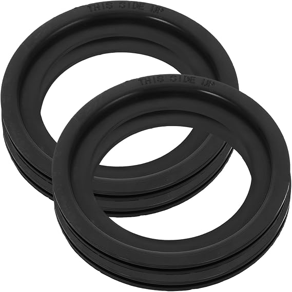 HANABASS 4pcs Rv Toilet Flush Sealing Rings Gaskets Replacement Toilet Flush Ball Seal Kit Bathroom Accessories