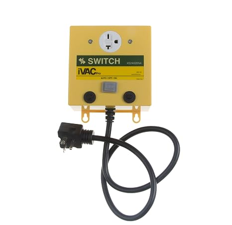 iVac Pro Switch Wireless Dust Collection Controller - 240V 20A