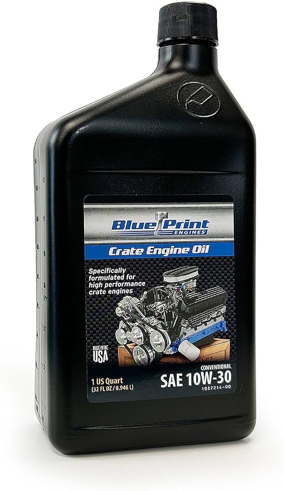 BPP10W30 Crate Engine Service Oil 10W-30 Weight 1600 ppm Zinc