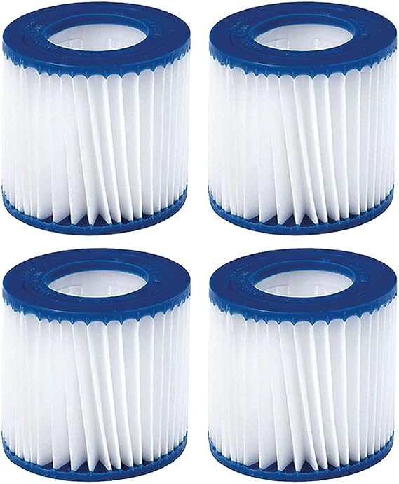 AVENLI JLeisure 29P481 CleanPlus Small Filter Cartridge Replacement Part for the CleanPlus 300 Gallon Swimming Pool Pump (4 Pack)
