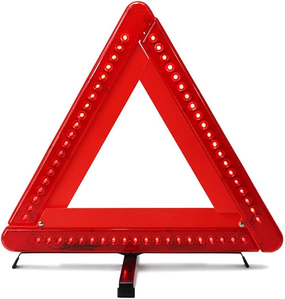 Foldable Warning Triangle LED Car/Roadside Reflective Emergency | Triangle Reflector Flasher