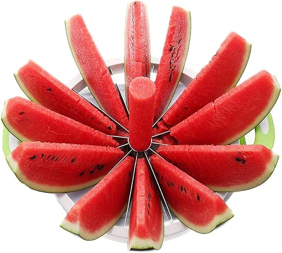 Modern Home Melon Slicer - Honeydew/Cantaloupe/Mini-watermelon Easy Slicing Tool - Medium Size