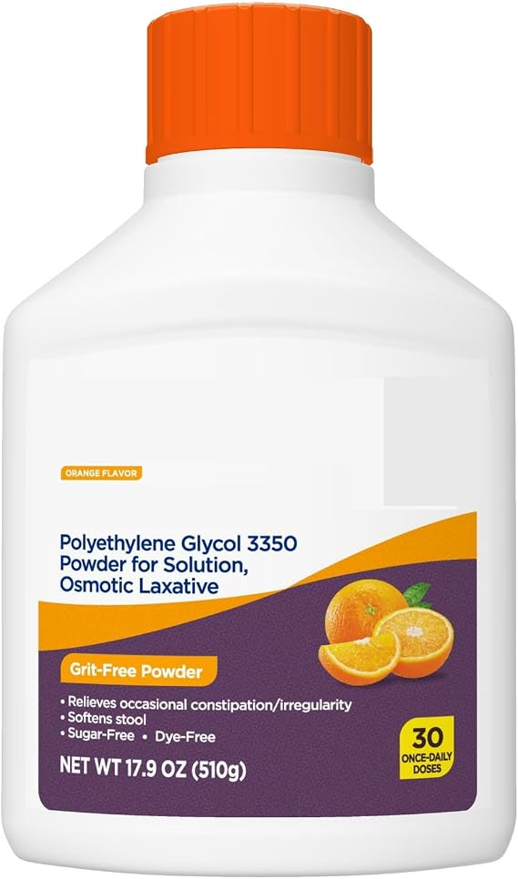 SEDLAV Polyethylene Glycol 3350 Powder for Solution, Orange, 30 Doses, Sticker