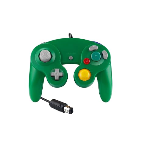THE PERFECT PART Game cube Controller - Wired Game cube Controller Switch, Wii U Controller with Single Vibration Motor & Shoulder Buttons, Game cube Switch Controller Game cube Games