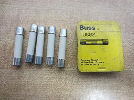 Bussmann MDA-5 Buss Fuse 5A 250V MDA5 (Pack of 5)