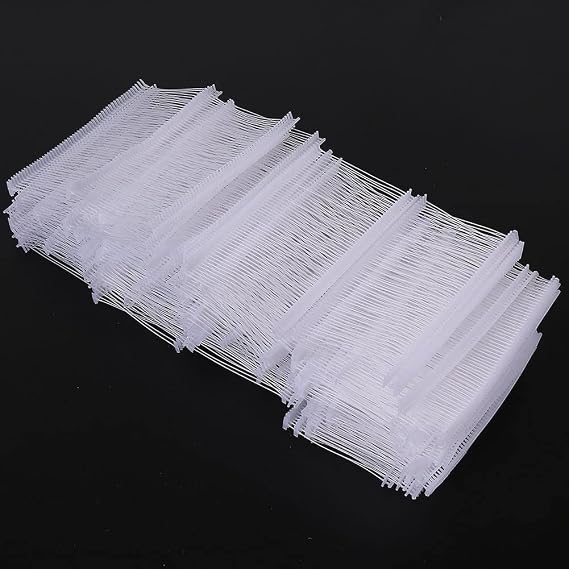 Pirce Tag Gun Essential 10000 PCs PP PP Universal Fabric Sign Pin for Efficient Tissue Entry for Each Day, Suitable in Blacktransparent (50MM)