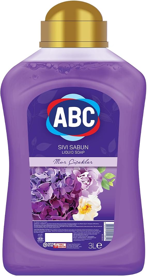 ABC DETERGENT Liquid Soap Purple 3 L