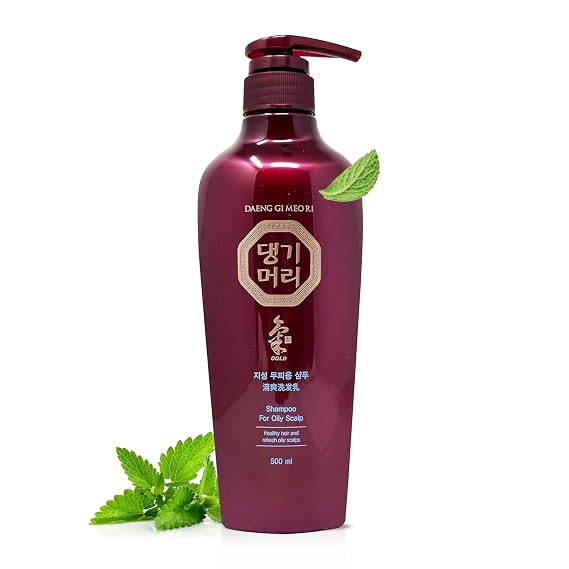 Daeng Gi Meo Ri Herbal Shampoo, 16.9 fl oz / 500ml for Oily Scalp