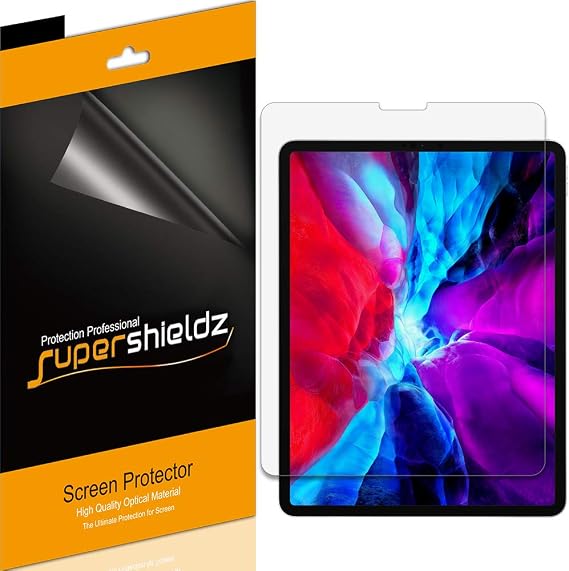 Supershieldz (3 Pack) Anti-Glare (Matte) Screen Protector Designed for iPad Pro 12.9 inch (2018-2022 / M2-6th/5th/4th/3rd Generation)