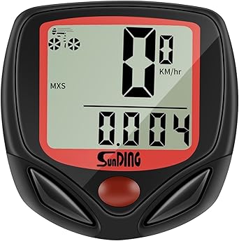 KINGMAS LCD Bicycle Bike Computer Odometer Speedometer Sd-548b