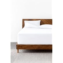 Lastikli & Hipoalerjenik Çarşaf |%100 Pamuk Penye Kumaş | Çift Kişilik 180x200 cm - Beyaz, LUXCARSAF