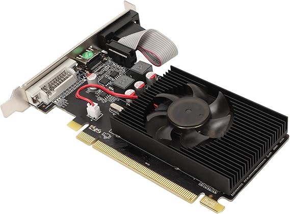 HD 7450 Graphics Card, 2GB DDR3 Gaming Graphics Card, 64bit GPU DirectX 11 Computer Graphics Card Upgrade Accessories, DVI VGA HDML