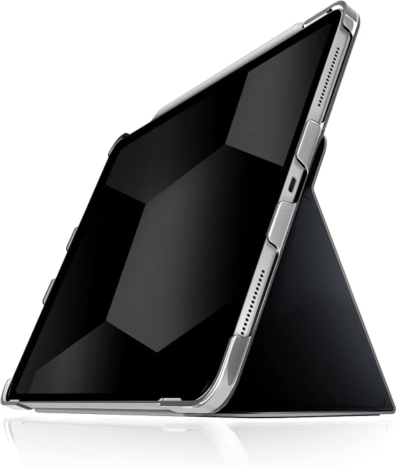 STM Studio for iPad Air 11-inch (M4/M3/M2/5th/4th Gen) & iPad Pro 11 Inch (4th/3rd/2nd/1st Gen) - Lightweight Protective Case w/Apple Pencil Holder - Black