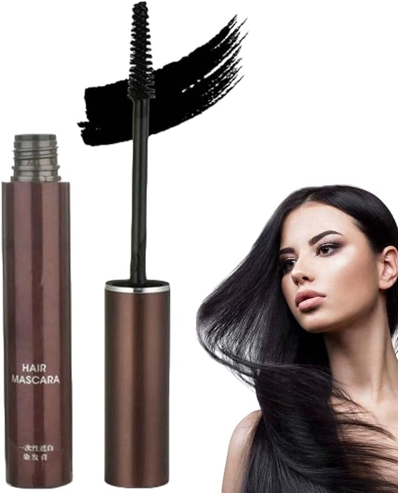 Root Touch Up Black,Hair Mascara For Grey Hair,Temporary Root Touch Up Dye,Waterproof Ha/ir Roo/t C/olour Touc/h Up,Grey Ha/ir Cover Up,Hai/r Mascara To Cover Gre/y,Root Hai/r Concealer Cove/r