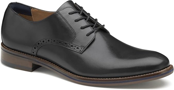 Johnston & Murphy Conard 2.0 Plain Toe Black Full Grain 8 M (D)