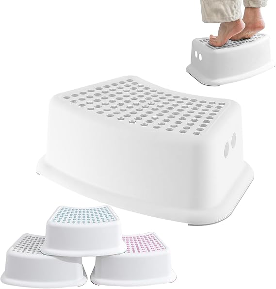 Toilet Stool Children's Step Stool 37 x 25 x 13 cm Toilet Stool Non-Slip Bathroom Potty Step Stool Toilet High Step Stool Kostocker for Adults Bathroom